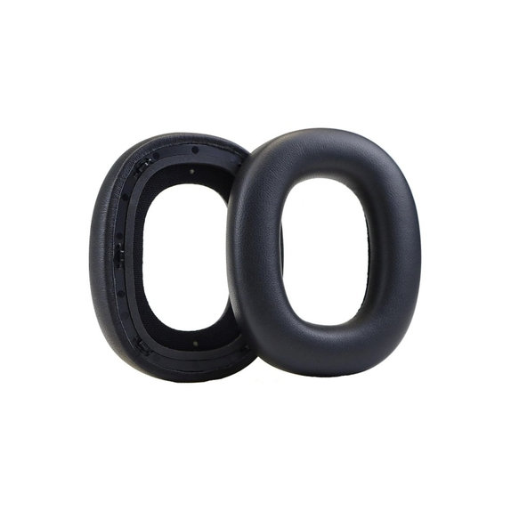 Replacement Ear Pads for Bowers & Wilkins PX8, PX7S2, Memory foam + PU leather, Black, 1 pair