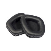 Replacement Ear Pads for Corsair Void RGB Pro, Memory foam + PU leather, Black, 1 pair