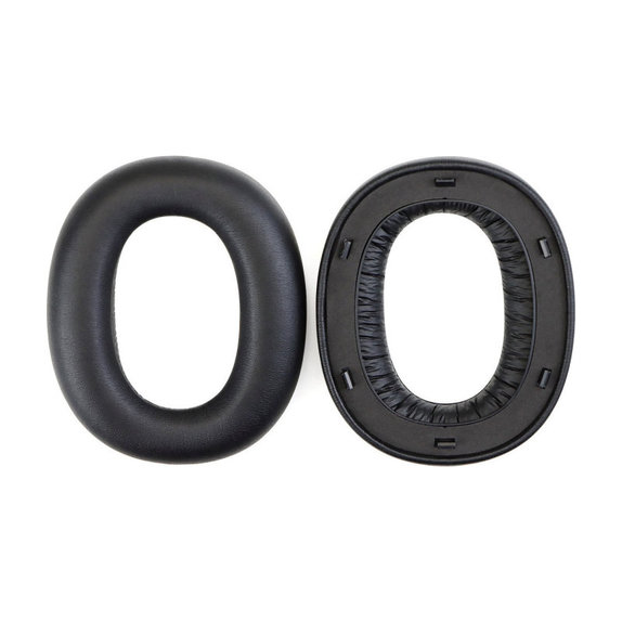 Replacement Ear Pads for Edifier W860NB Pro, WH950NB, Memory foam + PU leather, Black, 1 pair