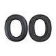 Replacement Ear Pads for Edifier W860NB Pro, WH950NB, Memory foam + Leather, Black, 1 pair