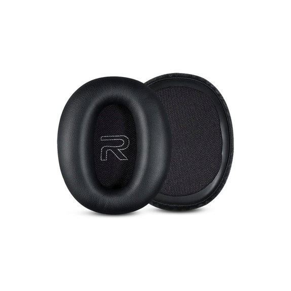 Replacement Ear Pads for Edifier W820BT, Memory foam + PU leather, Black, 1 pair