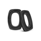Replacement Ear Pads for Howard Leight Impact, Memory foam + Leather, Black, Cooling Gel, 1 pair