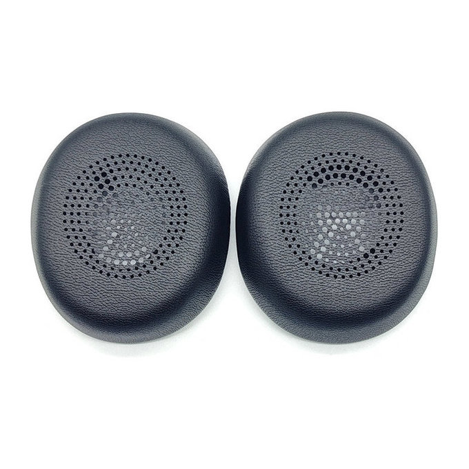 Replacement Ear Pads for Jabra Evolve2 30, Memory foam + PU leather, Black, 1 pair