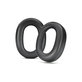 Replacement Ear Pads for Jabra Evolve2 85 UC/MS, Memory foam + Leather, Black, 1 pair