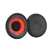 Replacement Ear Pads for Jabra Evolve2 50, 55, Memory foam + PU leather, Black, 1 pair