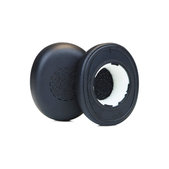 Replacement Ear Pads for Jabra Evolve2 65 UC/MS (Flex), Memory foam + PU leather, Black, 1 pair
