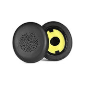 Replacement Ear Pads for Jabra Evolve 2 75 UC/MS, Memory foam + PU leather, Black, 1 pair