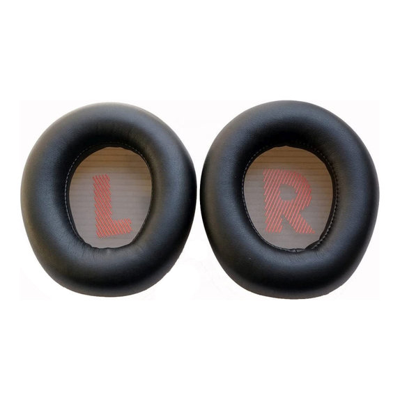 Replacement Ear Pads for JBL Quantum Q600, Memory foam + PU leather, Black, 1 pair
