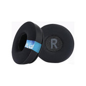 Replacement Ear Pads for JBL JR300, T450BT, T500BT, T600, Memory foam + Leather + Textile, Black, Cooling Gel, 1 pair