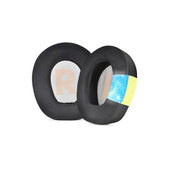 Replacement Ear Pads for JBL Quantum Q200, Q300, Memory foam + PU leather + Textile, Black, Cooling Gel, 1 pair