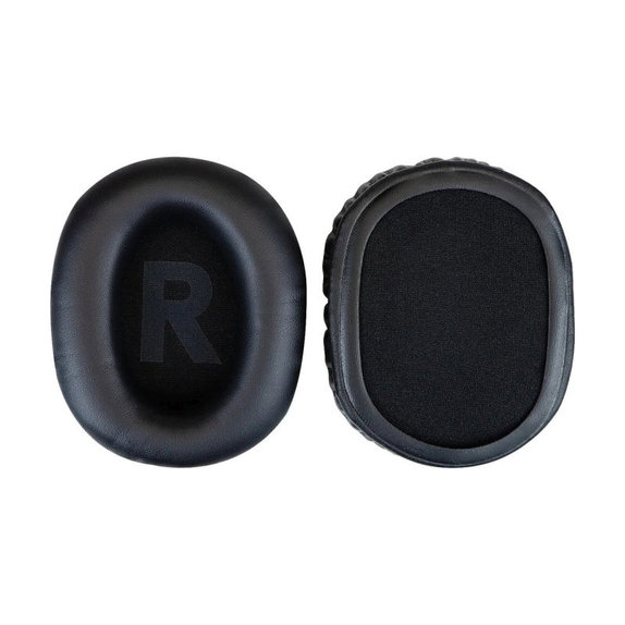 Replacement Ear Pads for Logitech G Pro X, Memory foam + PU leather, Black, 1 pair