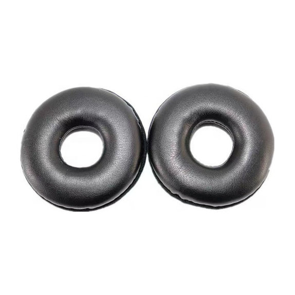 Replacement Ear Pads for Logitech H600, H390, H609, Memory foam + PU leather, Black, 1 pair