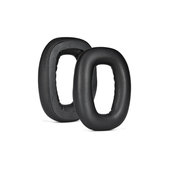 Replacement Earpads with Magnet for Logitech Astro A30, Memory foam + PU leather, Black, 1 pair