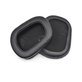 Replacement Ear Pads for Logitech G633 Artemis, G933 Artemis, Memory foam + PU leather, Black, 1 pair