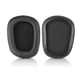 Replacement Ear Pads for Logitech G633 Artemis, G933 Artemis, Memory foam + Leather, Black, 1 pair