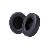 Replacement Ear Pads for Beats Studio 2, 3, Memory foam + Leather, Black, 1 pair