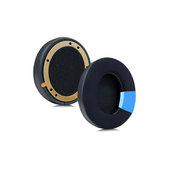 Replacement Ear Pads for Beats Studio Pro, Memory foam + Textile + Leather, Black, Cooling Gel, 1 pair