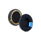Replacement Ear Pads for Beats Studio Pro, Memory foam + Textile + Leather, Black, Cooling Gel, 1 pair