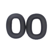 Replacement Ear Pads for Marshall Monitor II, Memory foam + PU leather, Black, 1 pair