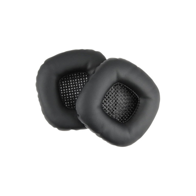 Replacement Ear Pads for Marshall Major V, Memory foam + Leather, Black, 1 pair