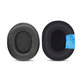 Replacement Ear Pads for Skullcandy Hesh 3.0, Crusher, Venue, Memory foam + Leather + Textile, Black, Cooling Gel, 1 pair