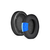 Replacement Ear Pads for Sony WH-1000XM3, Memory foam + Textile + Leather, Black, Cooling Gel, 1 pair