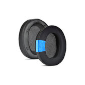 Replacement Ear Pads for Sony WH-XB910N, Memory foam + Textile + Leather, Black, Cooling Gel, 1 pair