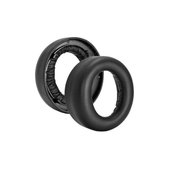 Replacement Ear Pads for Sony Playstation 5 Pulse Elite, Foam + Leather, Black, 1 pair
