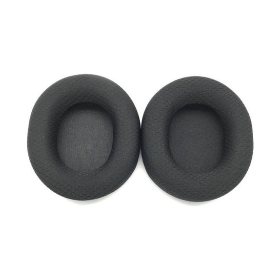 Replacement Ear Pads for Steelseries Arctics 1, 3, 5, 7, 9 Pro, Memory foam + Textile, Black, 1 pair