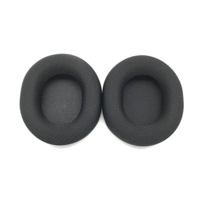 Replacement Ear Pads for Steelseries Arctics 1, 3, 5, 7, 9 Pro, Memory foam + Textile, Black, 1 pair