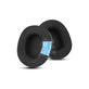 Replacement Ear Pads for Steelseries Nova Pro Wired, Memory foam + Textile, Black, Cooling Gel, 1 pair