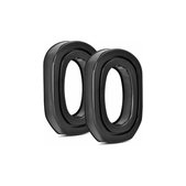 Replacement Ear Pads for Walker’s Razor (XCEL/Digital/BT/XTRM), Memory foam + Leather, Black, Cooling Gel, 1 pair