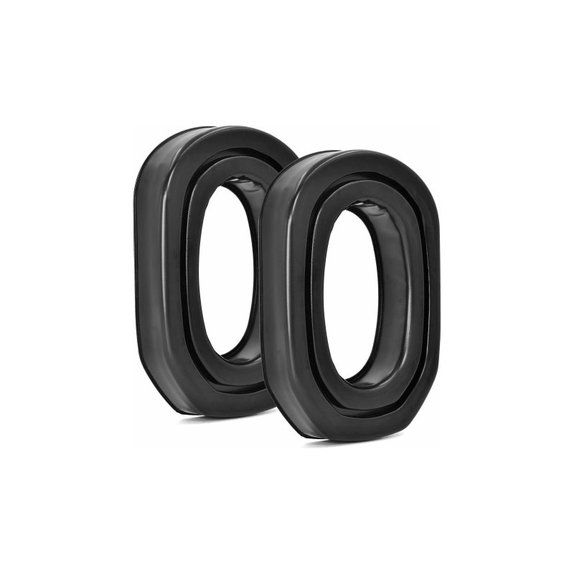 Replacement Ear Pads for Walker’s Razor (XCEL/Digital/BT/XTRM), Memory foam + Leather, Black, Cooling Gel, 1 pair