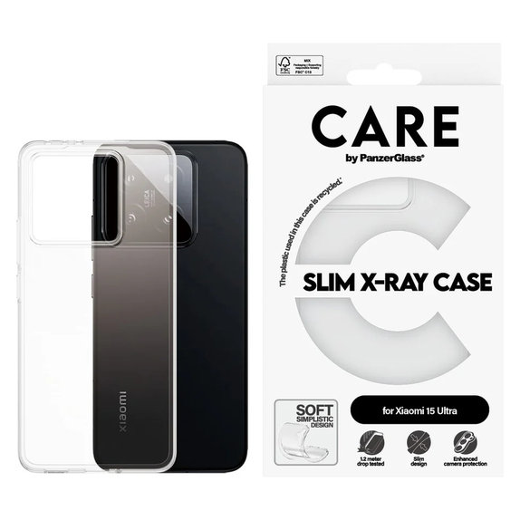 Case X-Ray for Xiaomi 15 Ultra, Transparent, PanzerGlass