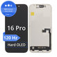 Display Hard OLED 120Hz for iPhone 16 Pro, Touch Screen with Frame, FixPremium