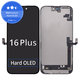 Display Hard OLED for iPhone 16 Plus, Touch Screen with Frame, FixPremium