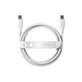 USB-C Cable, 60 W, Racing, 1.2 m, silver white, empower