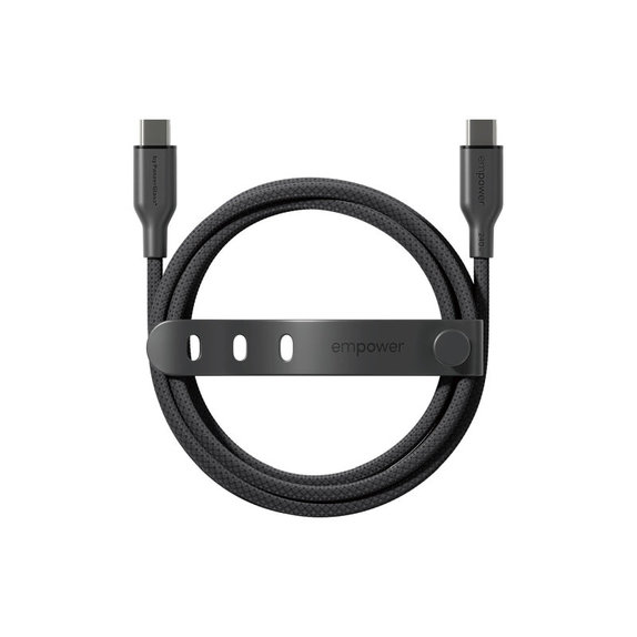 USB-C Cable, 240 W, Racing, 1, 2 m, Space Black, empower