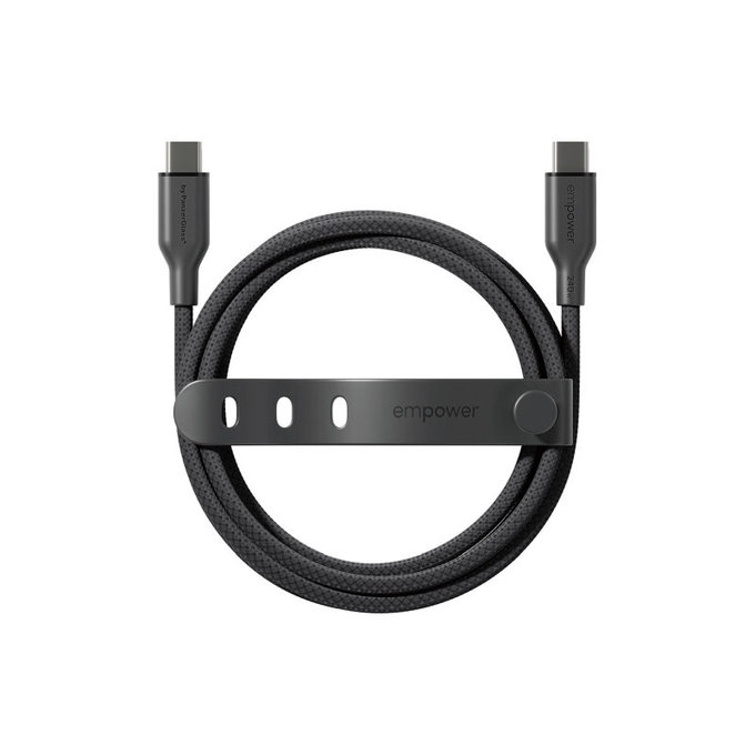USB-C Cable, 240 W, Racing, 1, 2 m, Space Black, empower
