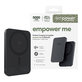 Wireless PowerBank 5000 mAh, 20 W, compatible with MagSafe, Qi2/USB-C, Space Black, empower
