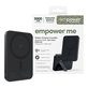 Wireless PowerBank 5000 mAh with rotating stand, 20 W, compatible with MagSafe, Qi2/USB-C, Space Black, empower