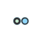 Apple iPhone 16, 16 Plus - Rear Camera Lens with Frame (Teal) - 2pcs