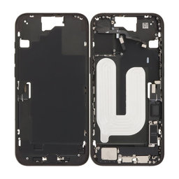 Apple iPhone 16 Plus - Middle Frame + Power, Volume and Camera Buttons (Black)
