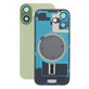 Apple iPhone 17 - Rear Housing Glass + Camera Lens + Metal Plate + Magsafe Magnets (Sage)