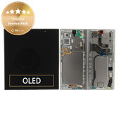 Samsung Galaxy Z Fold 7 F966B - LCD Display + Touch Screen + Frame (Silver Shadow) - GH82-37548A Genuine Service Pack