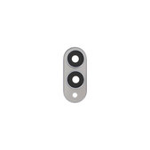 Samsung Galaxy S25 Edge - Rear Camera Lens + Frame (Titanium Silver)