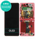 Samsung Galaxy Z Flip 7 F766B - LCD Display + Touch Screen + Frame (Coralred) OLED