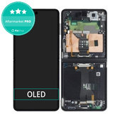 Samsung Galaxy Z Flip 7 F766B - LCD Display + Touch Screen + Frame (Jetblack) OLED