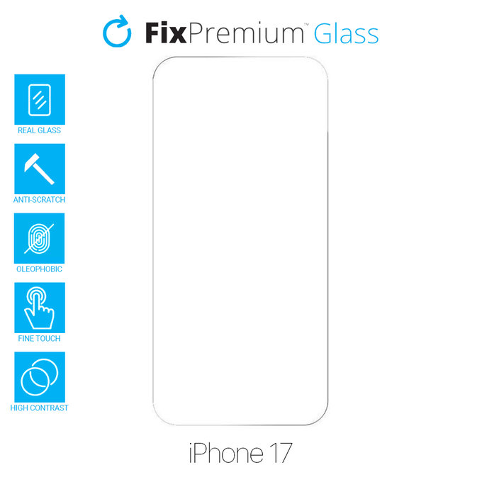 FixPremium Glass - Tempered Glass for iPhone 17