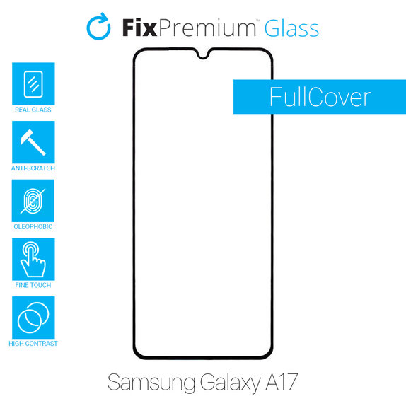 FixPremium FullCover Glass - Tempered Glass for Samsung Galaxy A17